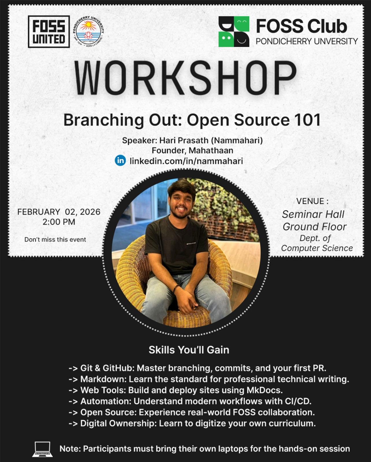Branching Out: Open Source 101